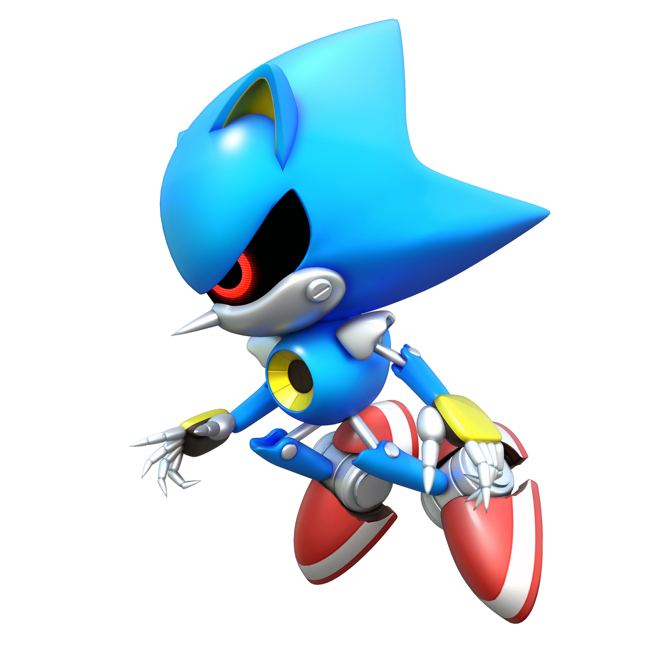 Classic Sonic, standing Supersonic illustration transparent background PNG  clipart