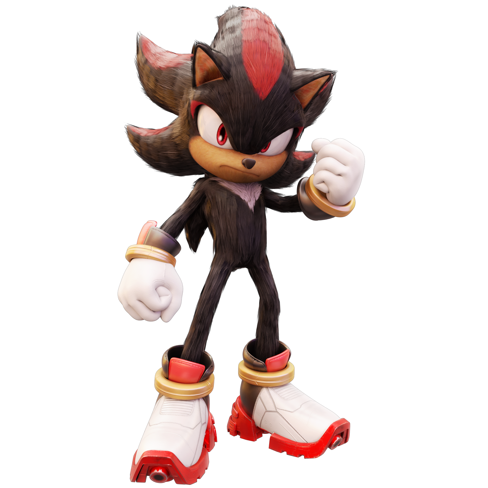 Sonic 3 Movie Shadow Render by JaysonJeanChannel on DeviantArt