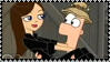 Ferb x Vanessa Stamp by Aletheiia90