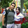 Cosplay: Claire and Chris Redfield