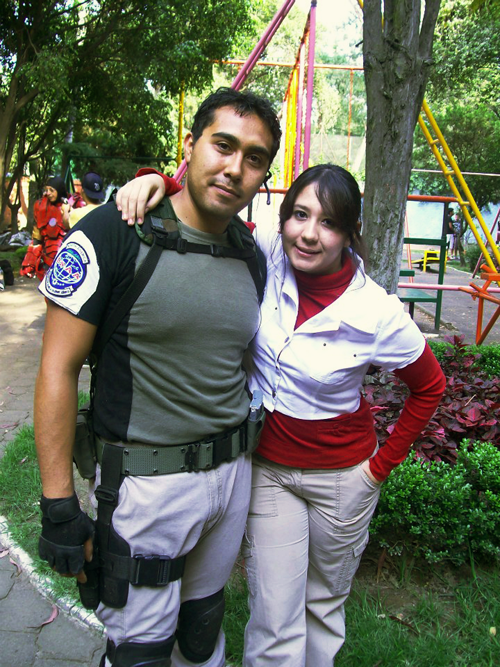 Cosplay: Claire and Chris Redfield