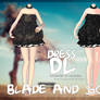 MMD BLADE AND SOUL - BLACK DRESS - [DL CLOSED]