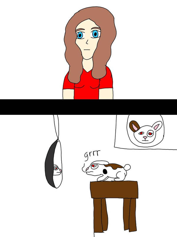 Rageful Rabbit Angry rabbit by Redfiredrago on DeviantArt