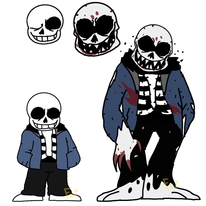 Faker Sans (Undertale x EXE) by Funside1 on DeviantArt