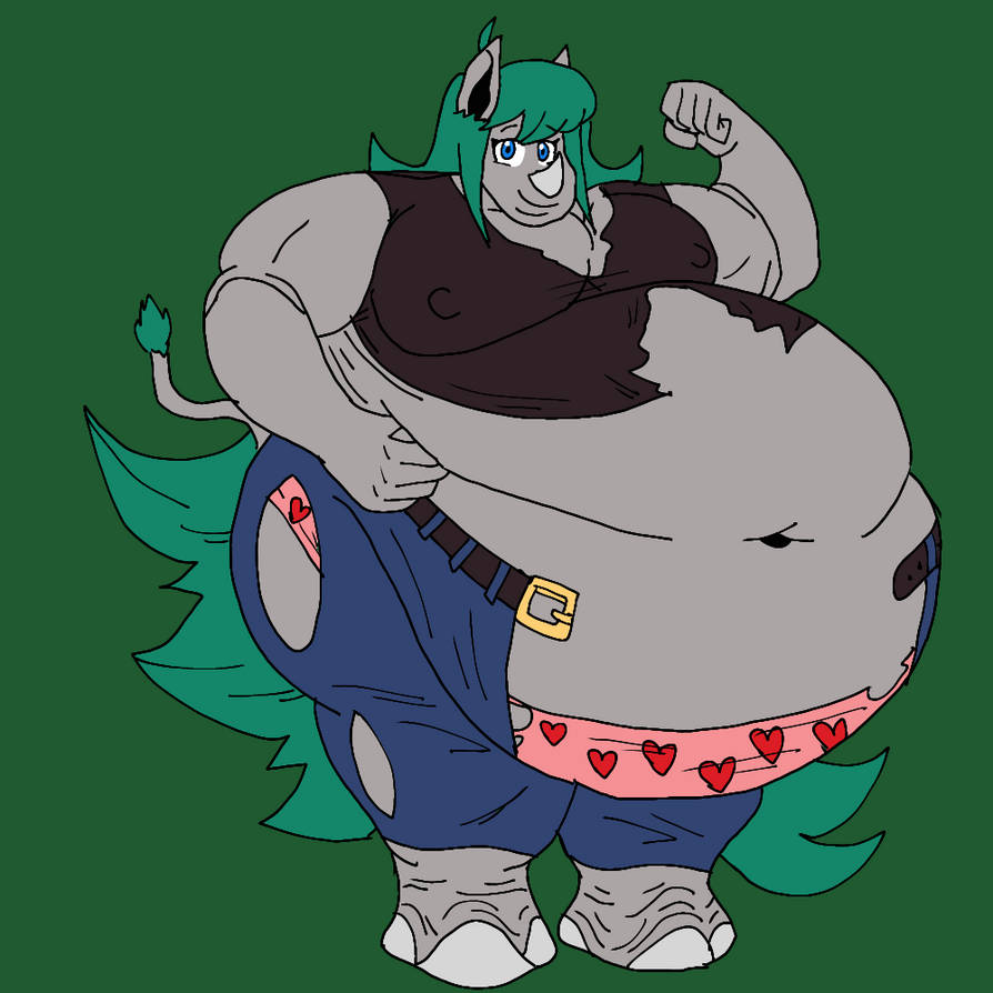 Fat Rinoh Fatty rhino by Gordasfeede on DeviantArt