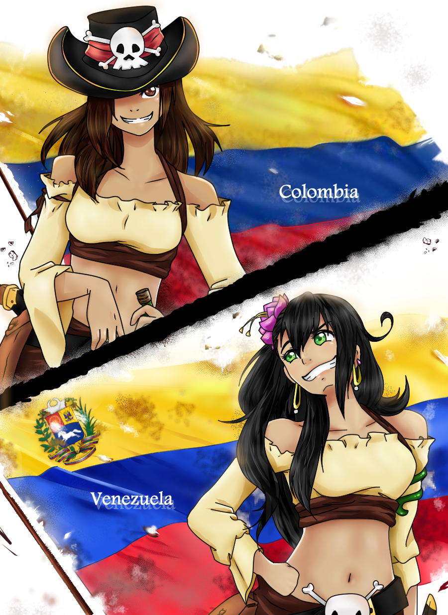 Latinhetalia - Estilo pirata. Venezuela y Colombia