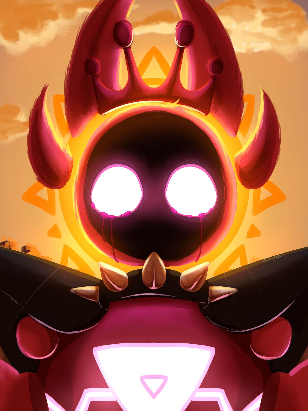 Sun Kin Sun King by pinktrashgoblin on DeviantArt