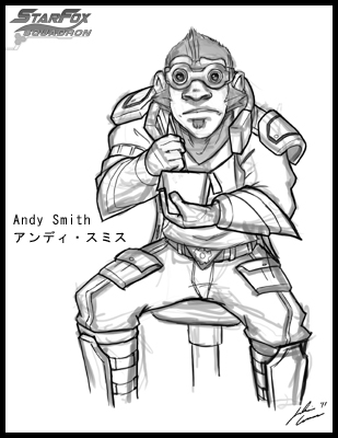 Star Fox OC: Andy Smith