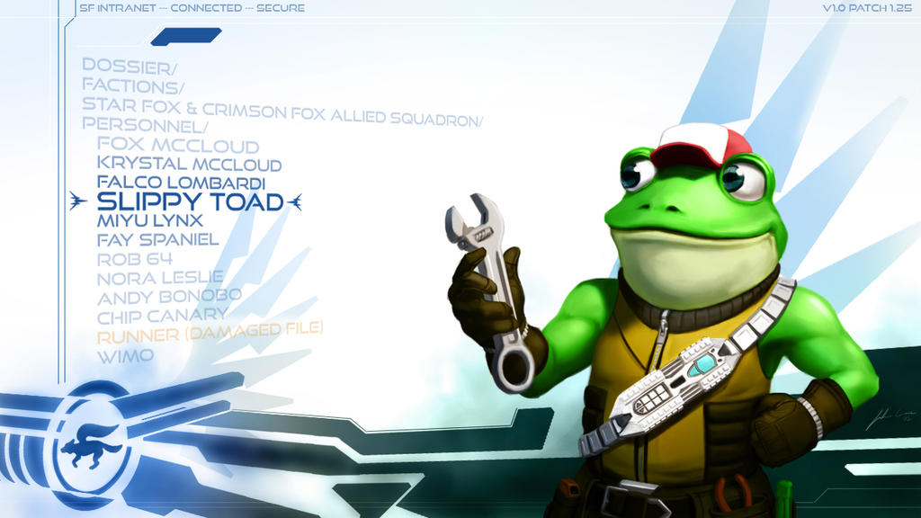 Slippy Toad Wallpaper by JECBrush on DeviantArt