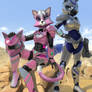 Kat and Krystal in Armor