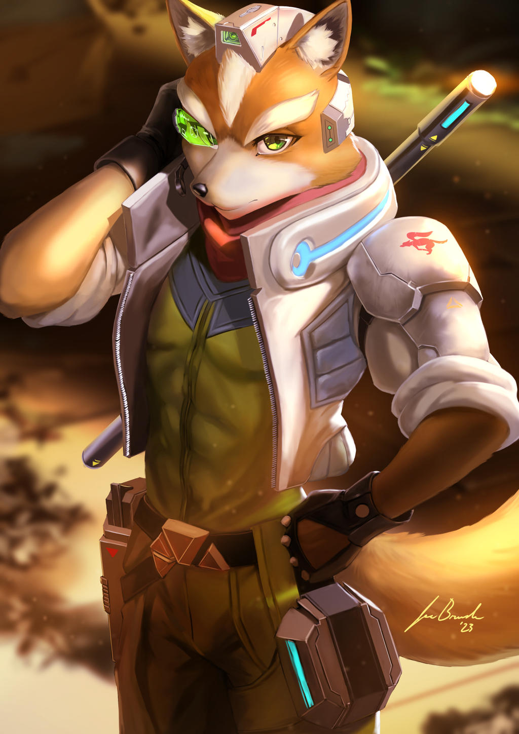 Fox McCloud By JECBrush On DeviantArt fox-mccloud-by-jecbrush-on-deviantart