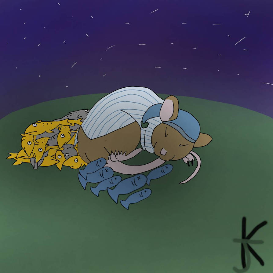 Ratrodhemi sleepy fish by SkeletonCakeWolf on DeviantArt