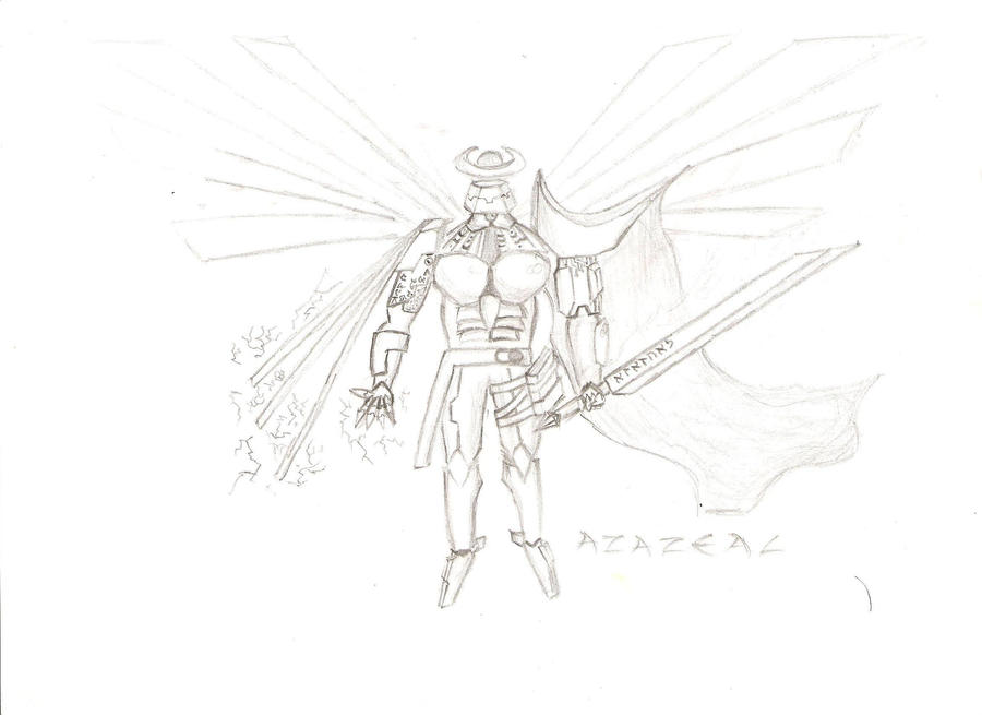 Azazel in pencil