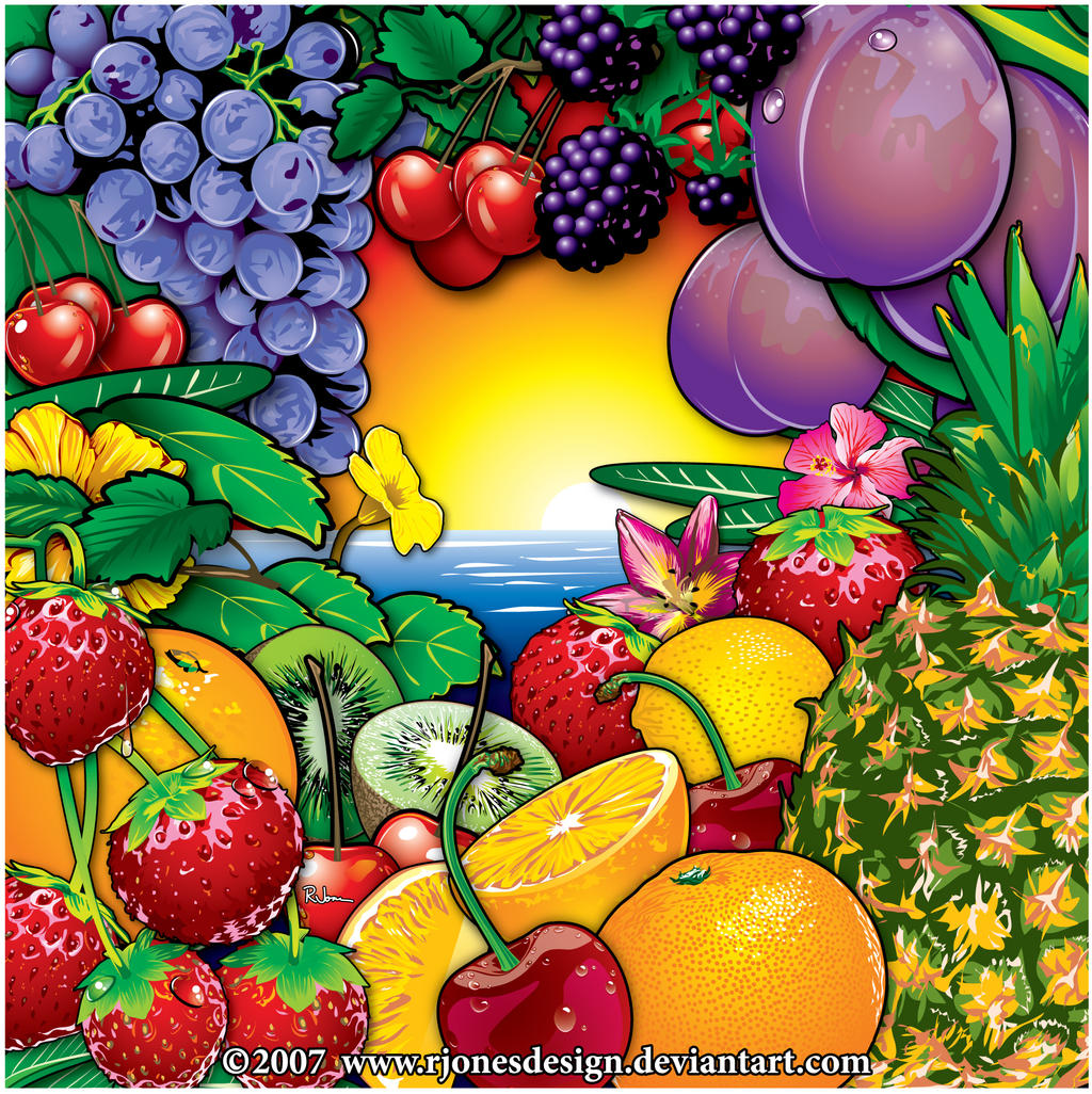 Fruit Paradise by rjonesdesign