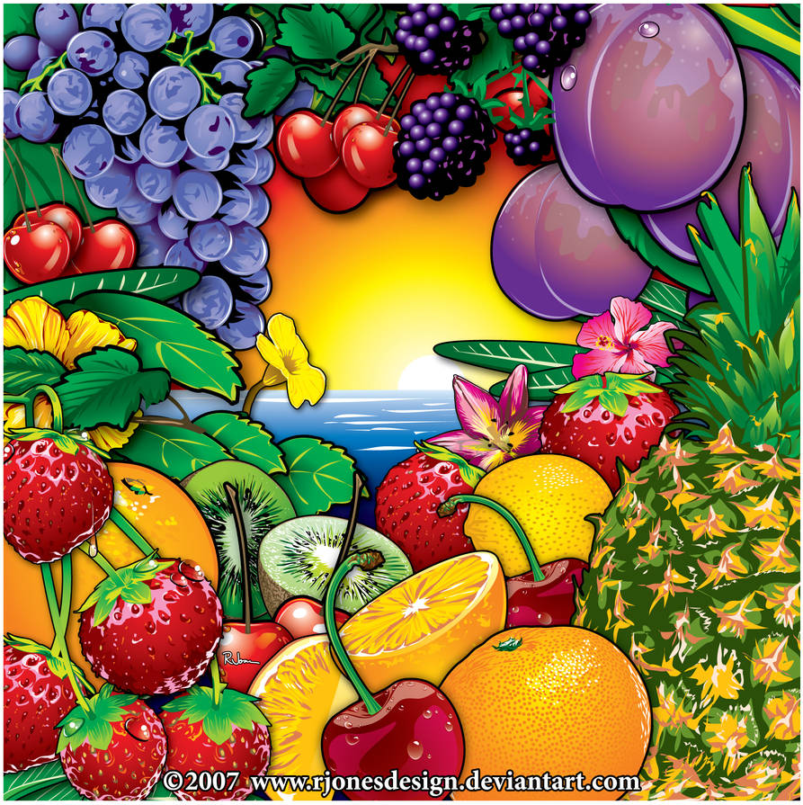 Fruit Paradise by rjonesdesign