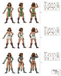 Commission - Marina Glaivas Costumes by CamilleCee