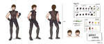Commission - Bardik Lebeau Reference Sheet Stealth by CamilleCee