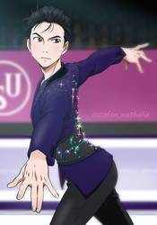 Yuri Katsuki fanart Yuri On Ice Victor Nikiforov