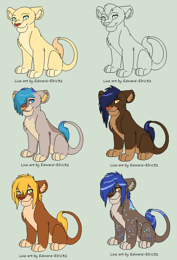 Lionesses for adoption