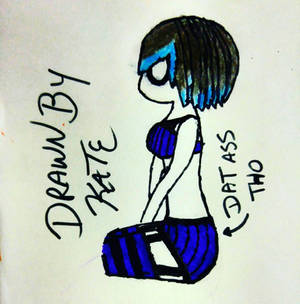 My Emo Character (en lingerie)