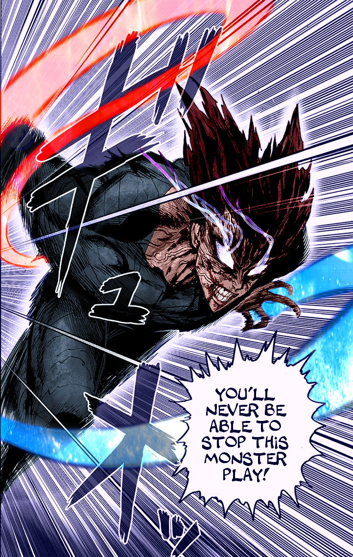 Garou Rage Face OPM chap 169 Garou's Rage by vantud on DeviantArt