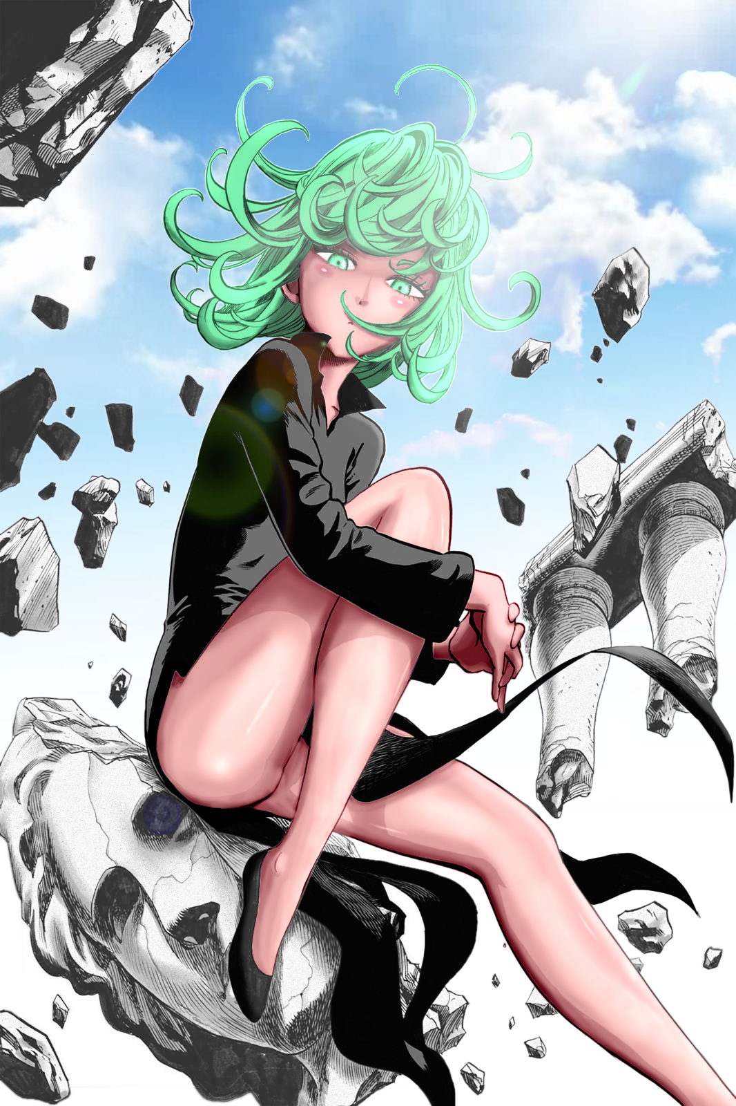 Tatsumaki (Coloured), One-Punch Man