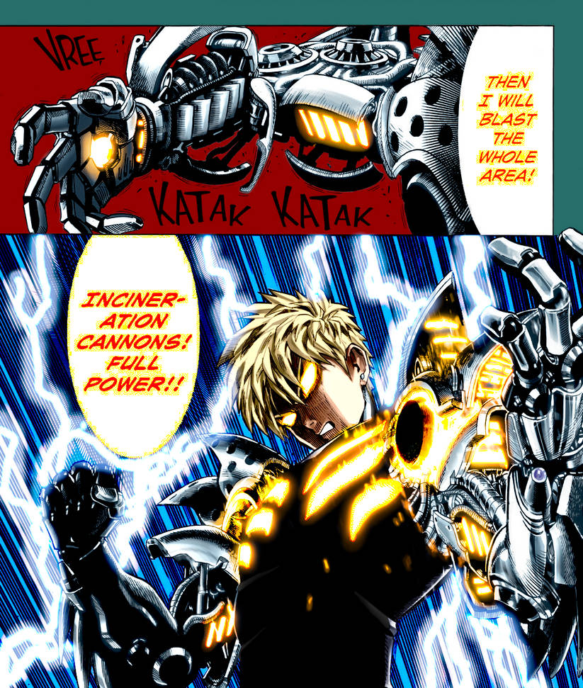 OPM chap 44: Genos Incineration Max Capacity by vantud on DeviantArt