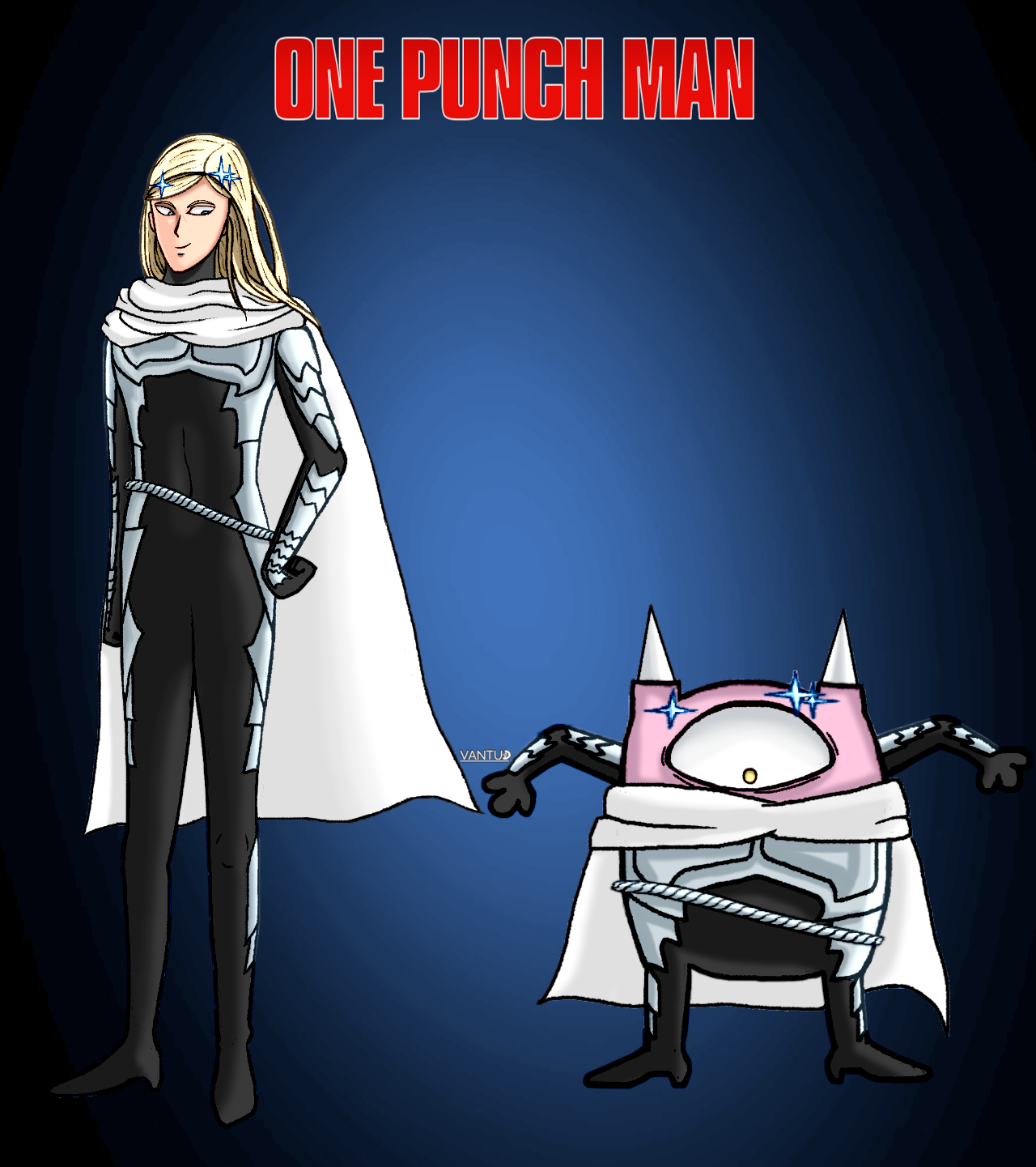 OPM fanart: Flashy Flash's New Disciple by vantud on DeviantArt