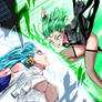OPM chap 128 color: Psykos vs Tatsumaki - Stocking