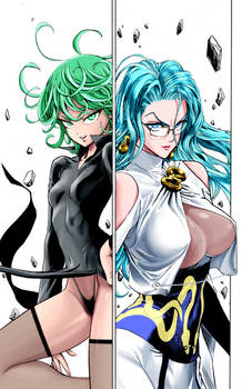 OPM chap 128 colored: Psychic Rivals - Stocking