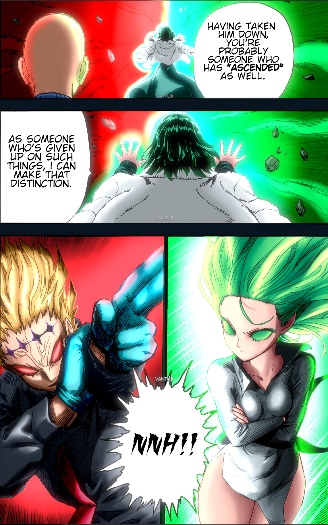 Saitama Vs Garou God One Punch Manga 167 Colored by zorokenpachii on  DeviantArt