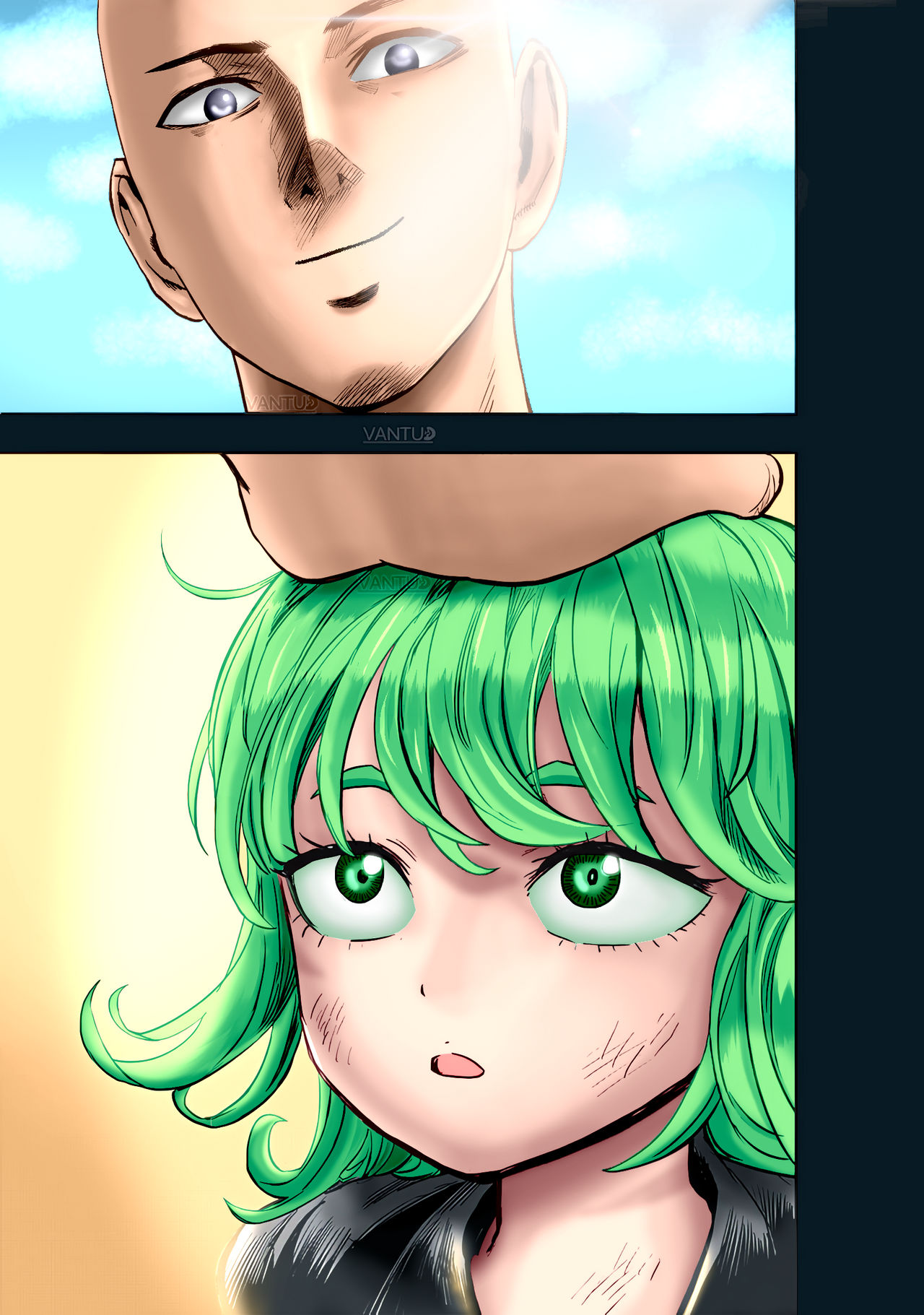 OPM chap 180 colored A Warm Touch by vantud on DeviantArt