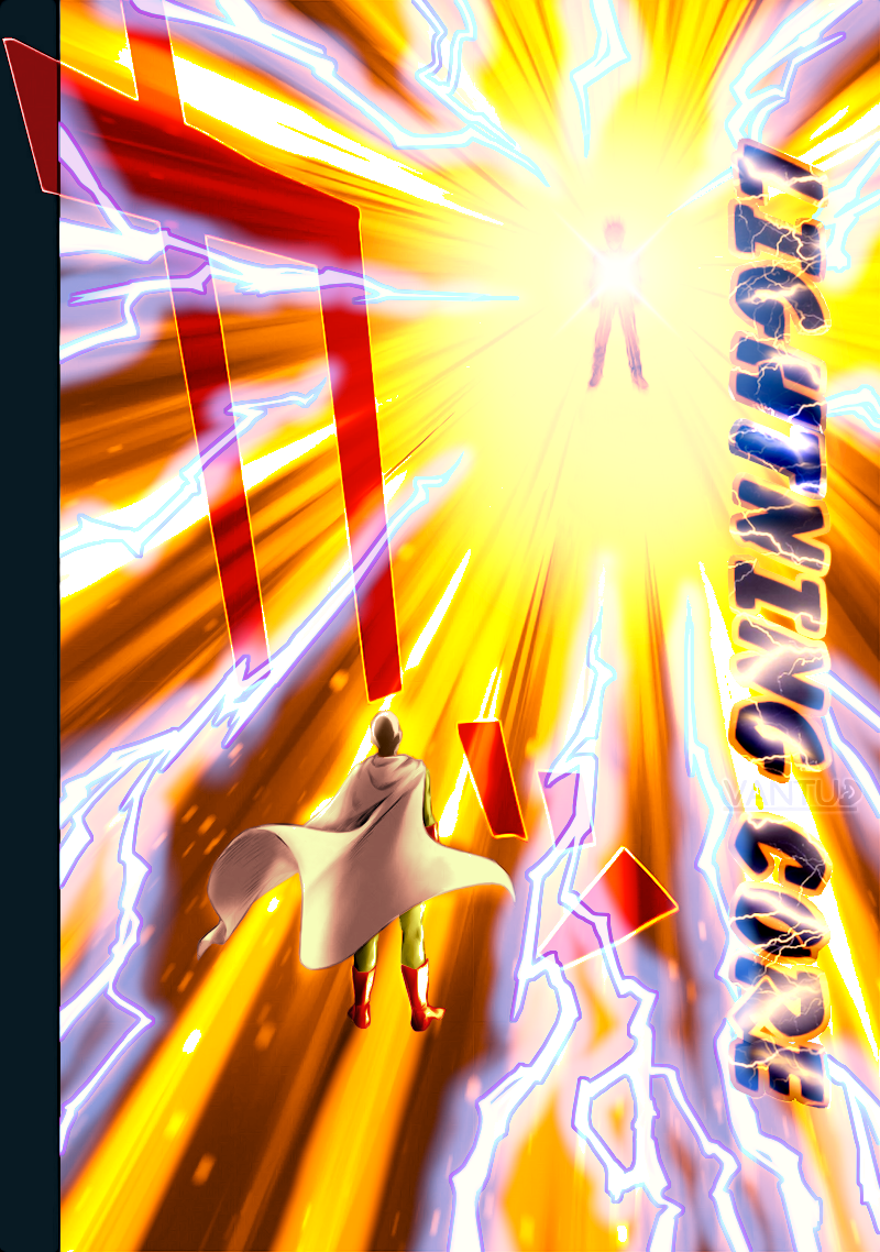 OPM chap 184 colored: Genos's Lightning Core by vantud on DeviantArt