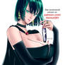 OPM chap 172 redrawn: Fubuki the Black Queen