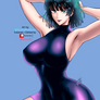 OPM colored+edited Wyatt's Sexy Fubuki fanart