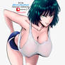 OPM Wyatt's fanart Fubuki Tank Top colored by me