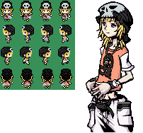 TWEWY Rhyme Sprite Sheet