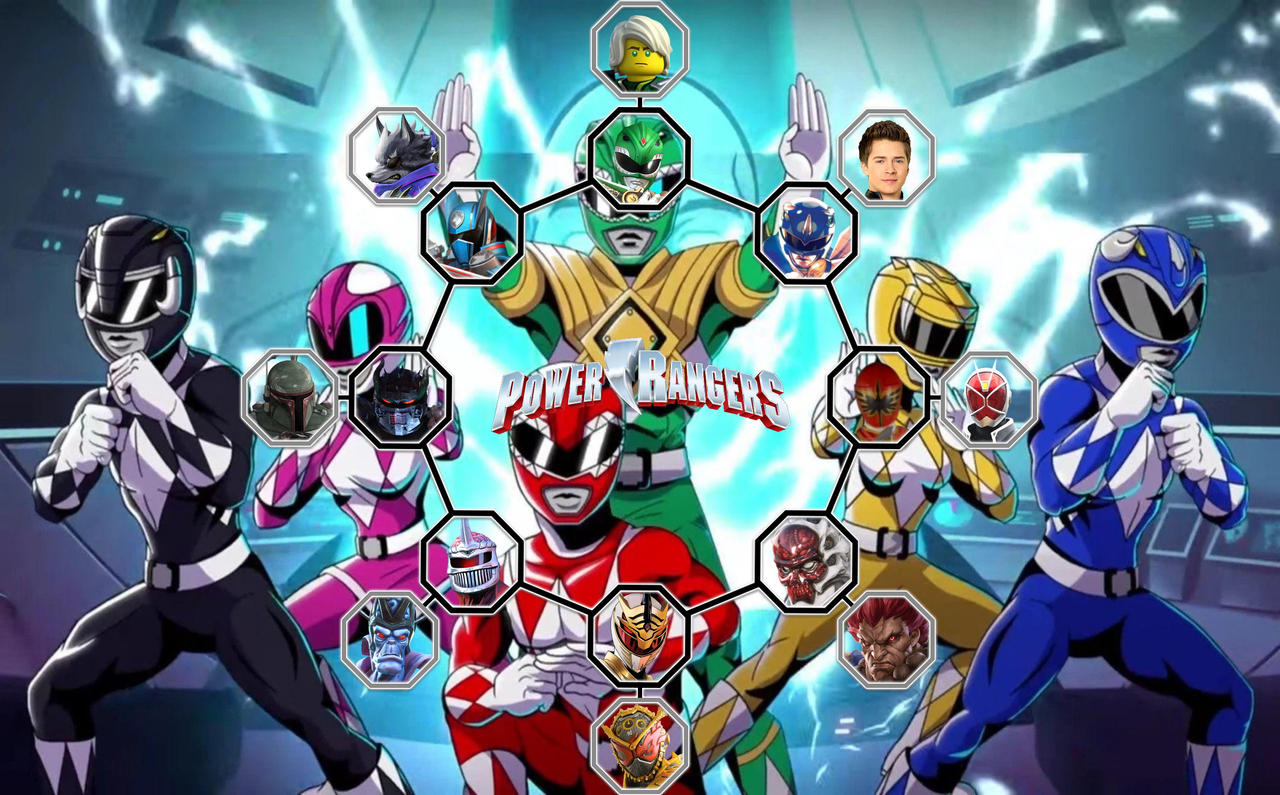 Matchup Wheel: Power Rangers by GreekDBW on DeviantArt