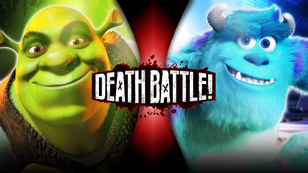 Shrek VS Sulley By GreekDBW On DeviantArt shrek-vs-sulley-by-greekdbw-on-deviantart