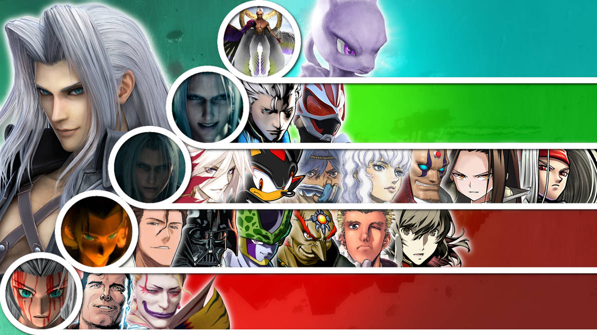 Matchup Tier List Sephiroth (Remake) by GreekDBW on DeviantArt