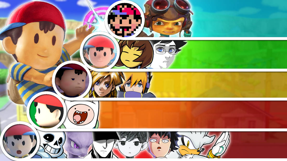 Matchup Tier List: Ness by GreekDBW on DeviantArt