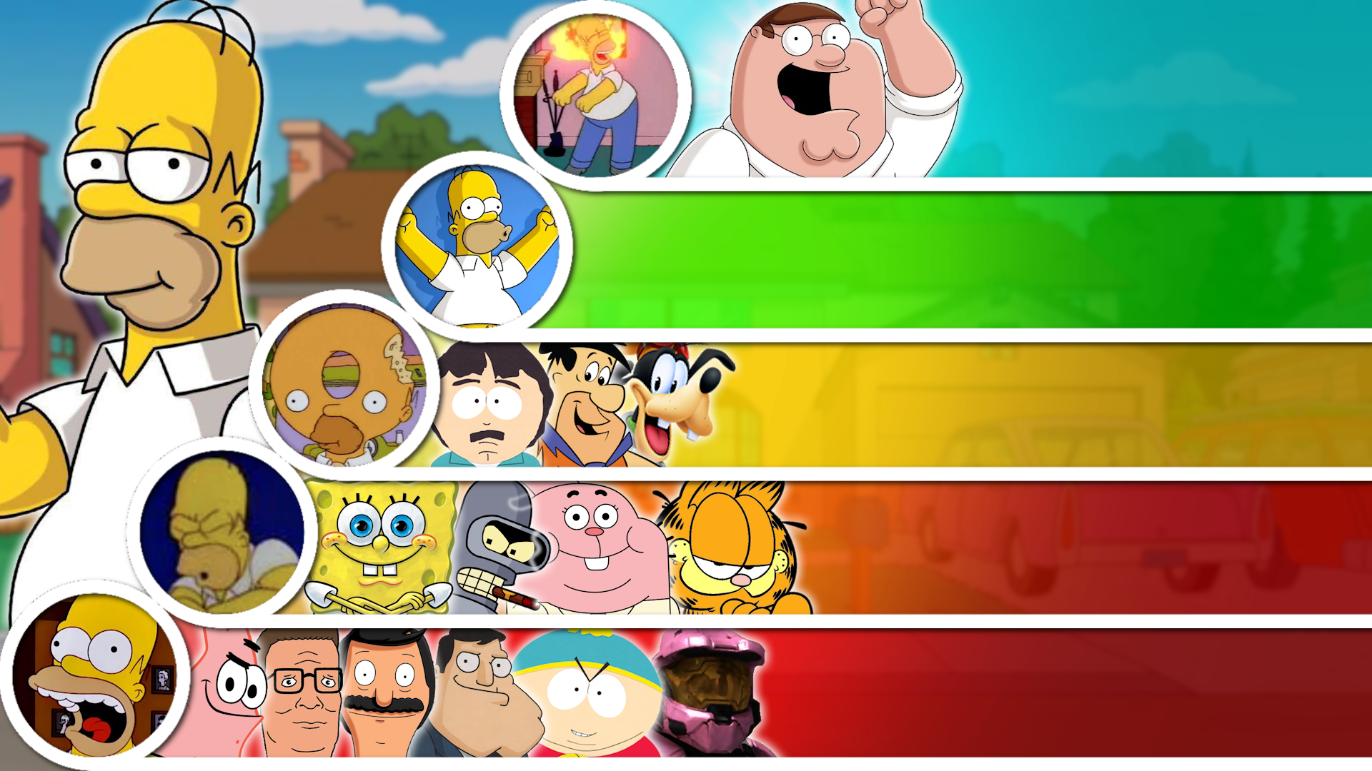 Homer Simpson Rival Matchup Tier List: Homer Simpson by GreekDBW on DeviantArt