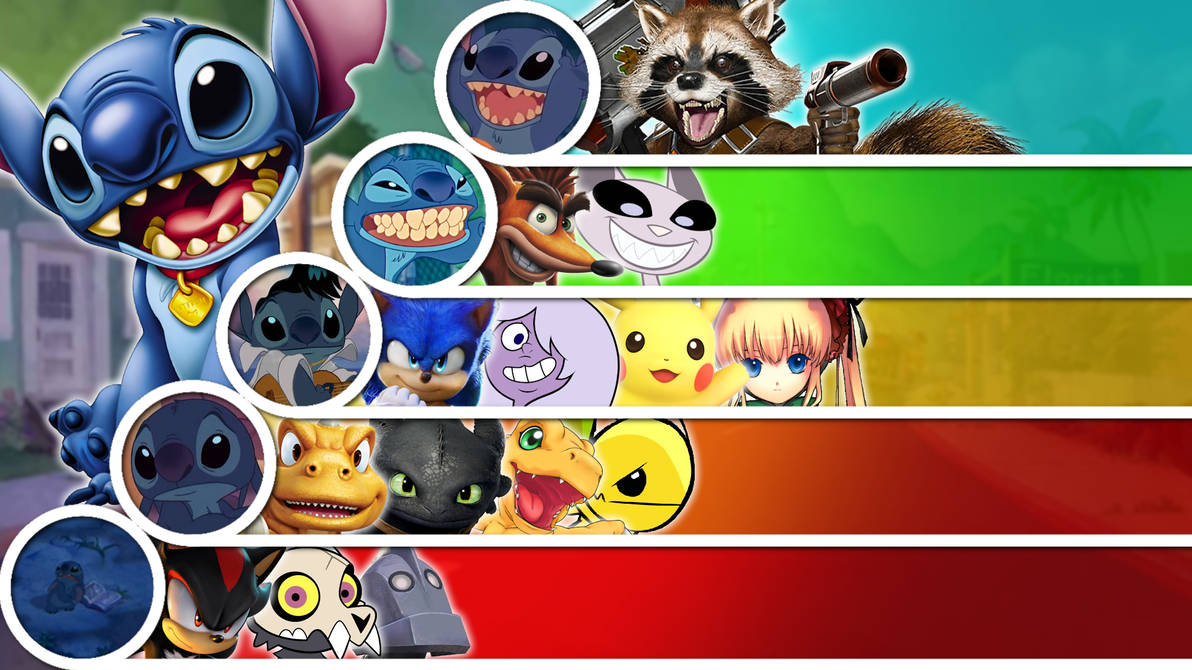 Stitch Rae Level Matchup Tier List: Stitch by GreekDBW on DeviantArt