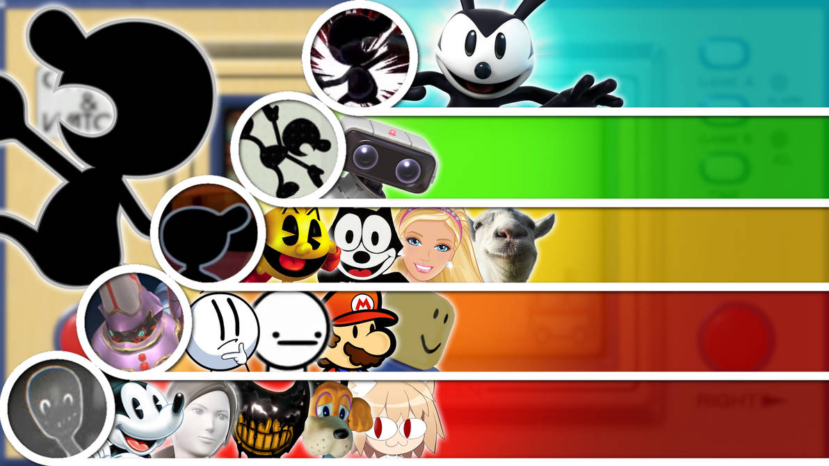 Matchup Tier List Mr. Game and Watch by GreekDBW on DeviantArt