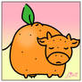 Orange Cow