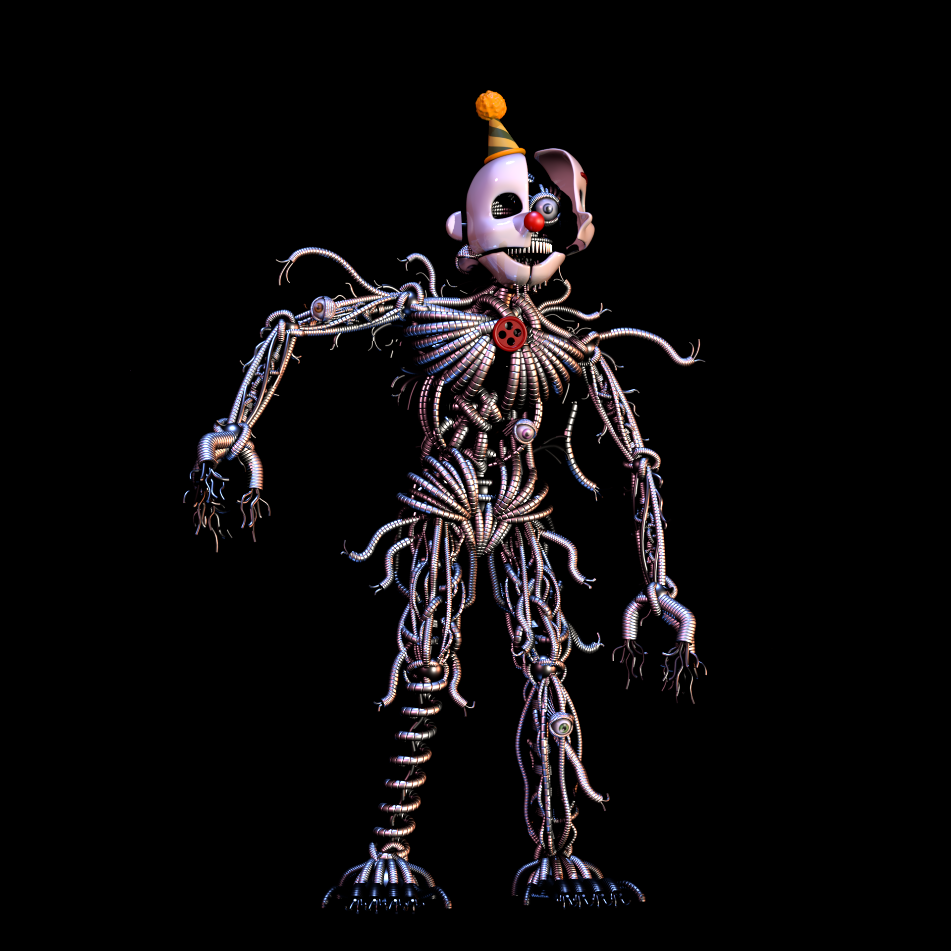 Advanced Ennard Ennard extras pose Render by JacobT8 on DeviantArt