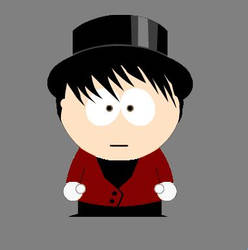 Brendon Urie south park style