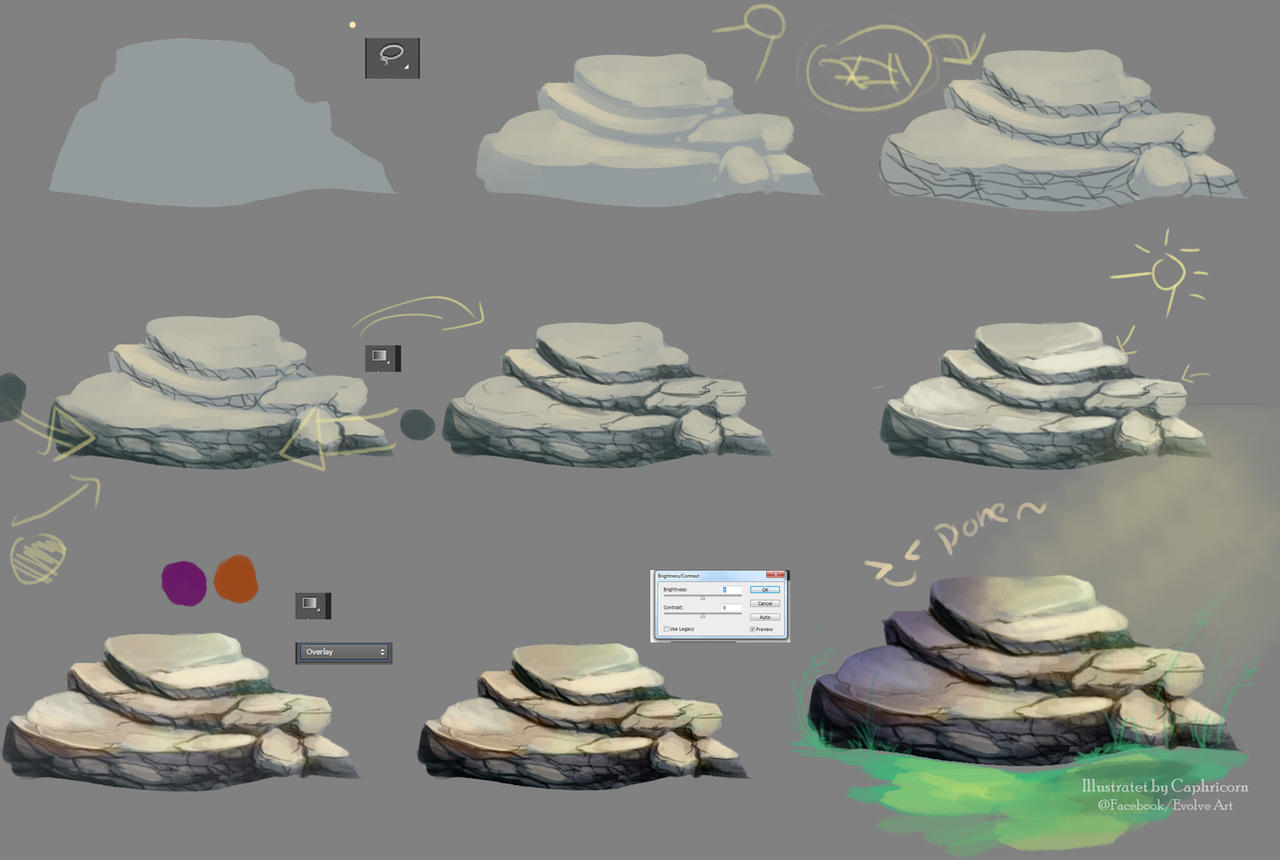 Tutorial How I make the stone by Closz