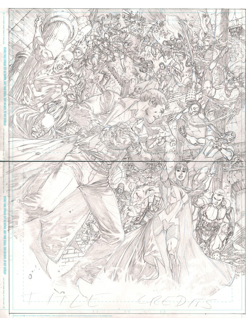 Justice League #23 pg 06/07 by IvanReisDC