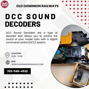 DCC Sound Decoders Resonating on Old Dominion Rail